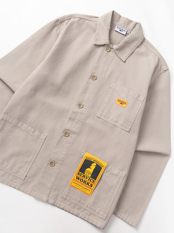 Classic Chore Shirt: Stone