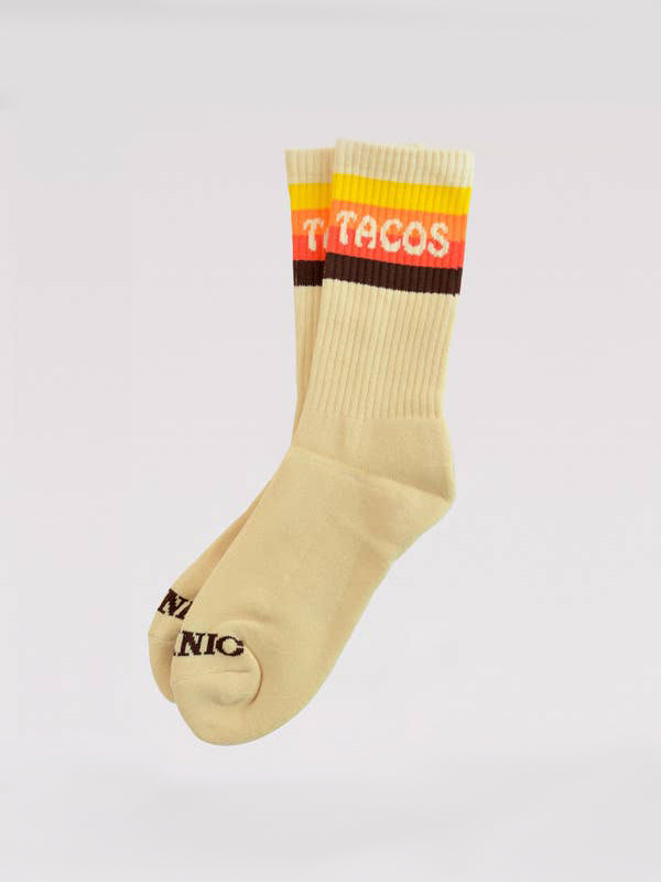 Taco Van Striped Crew Socks