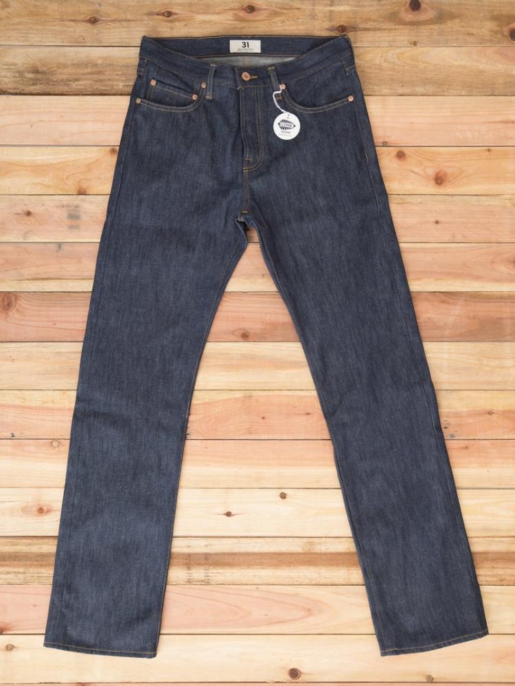 Classic stock straight-leg jeans with a timeless fit, durable denim fabric, and a versatile style for everyday wear.