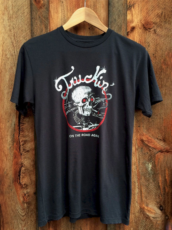 Truckin' Men's Tee: Black