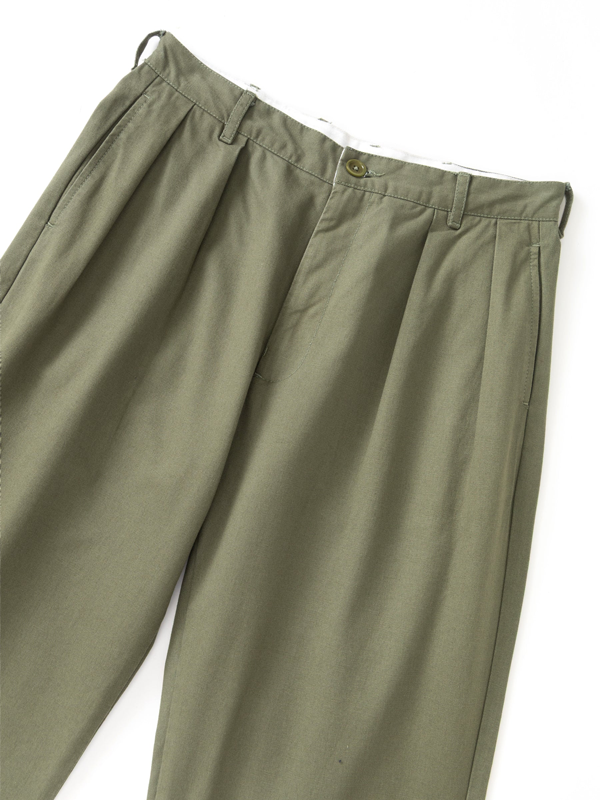 Twill Part Timer Pants: Olive
