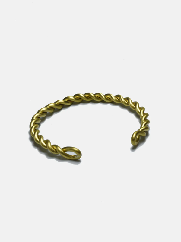 Twisted Brass Cuff