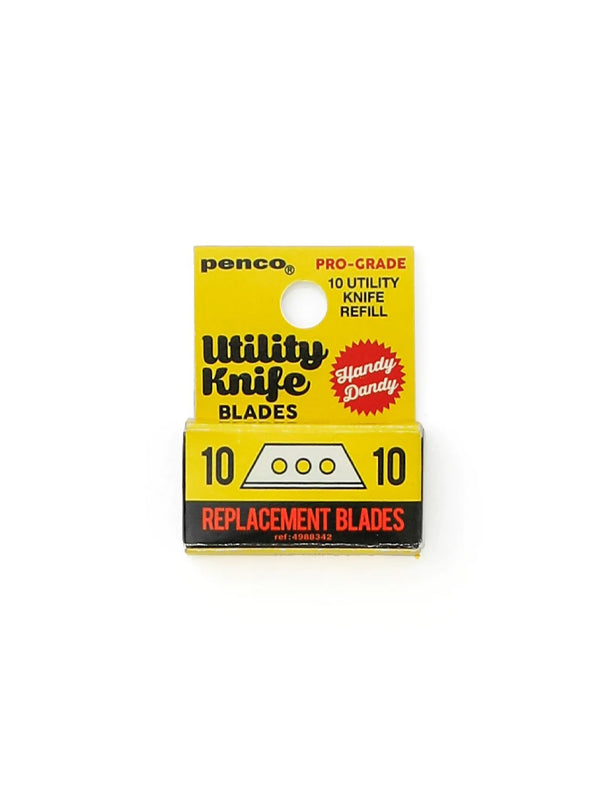 Utility Knife Replacement Blades: 10 Pack