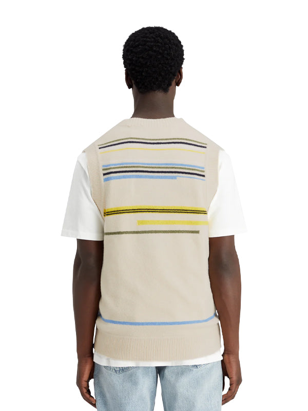 Soft Knit Vest: Parchment