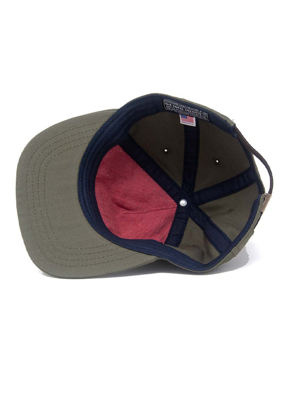 Welcome To Hell Strapback Hat: Grey Khaki