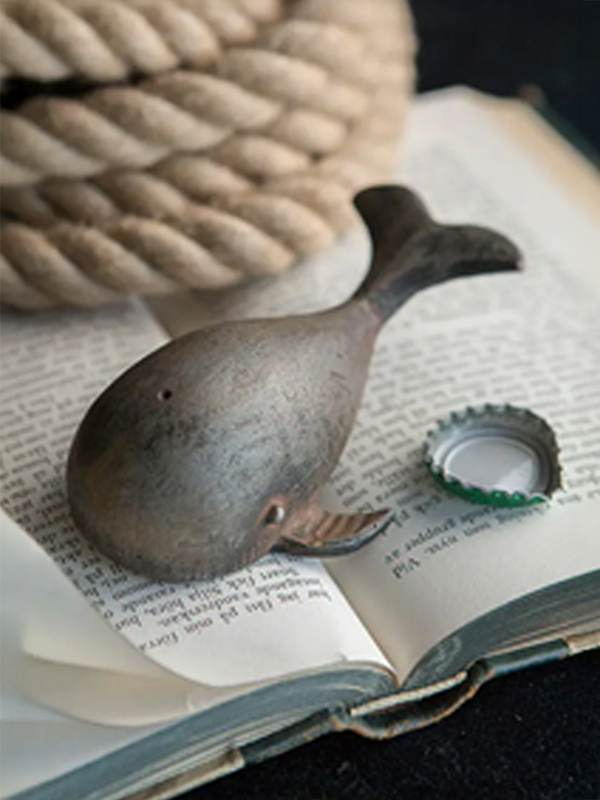 Pewter Whale Bottle Opener
