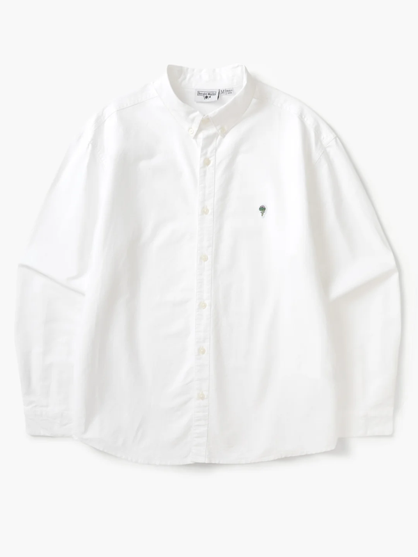 Artichoke Oxford Shirt: White