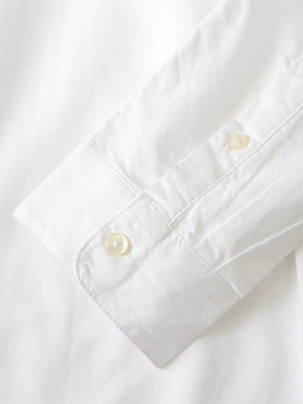 Artichoke Oxford Shirt: White