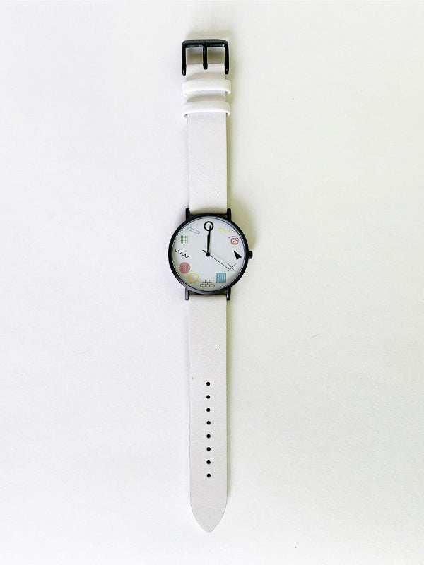 Wilderness Bodies Wrist Watch: White