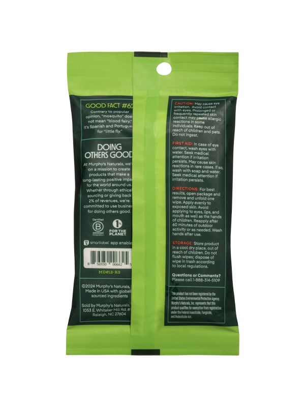 Mosquito Repellent Wipes