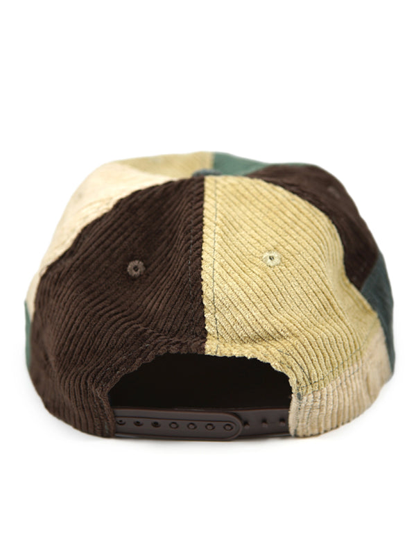 Patchwork Corduroy Hat: Woodland