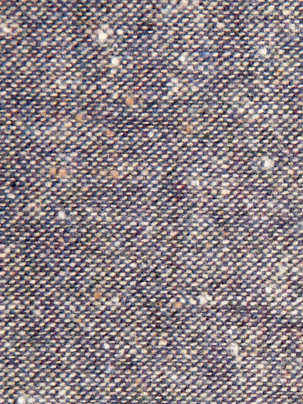 Pointed Necktie: Amethyst Slub Wool