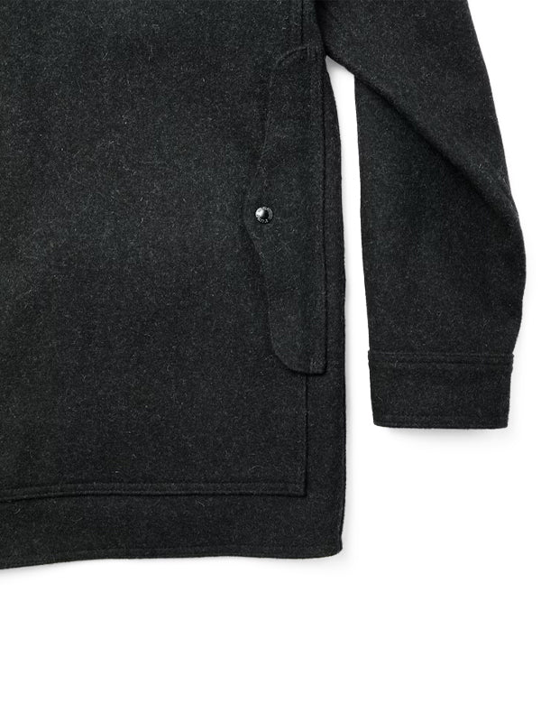 Mackinaw Wool Cruiser Jacket: Charcoal