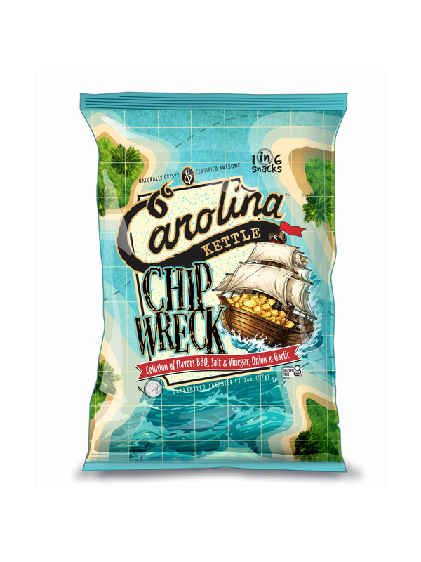 Chip Wreck Kettle Chips: 2 oz