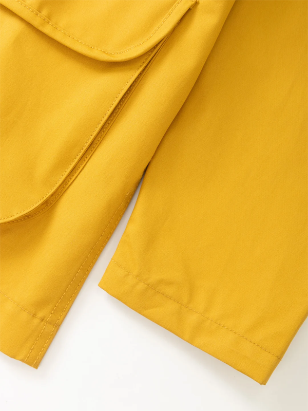 Waxed Barn Coat: Ochre
